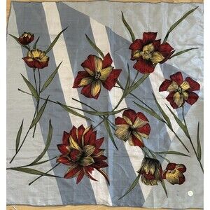 27@ x 27”  Square silk Scarf